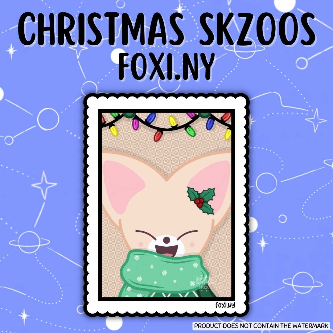 Christmas SKZOOs Stickers