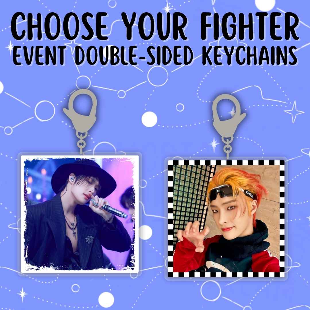 Choose Your Fighter: Leo Rappers Event Keychains