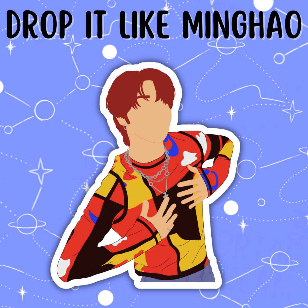 Drop It Like Minghao Sticker