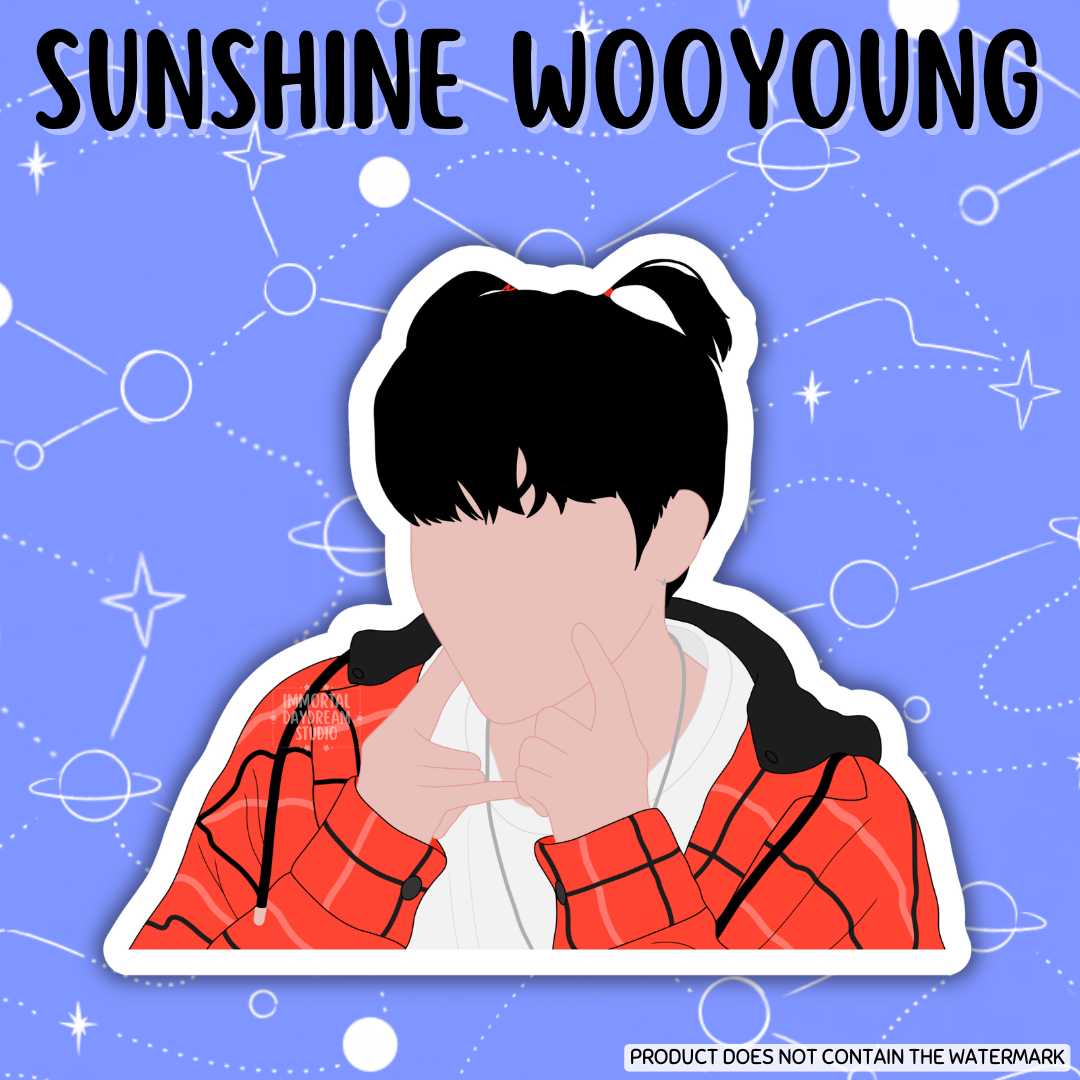Sunshine Wooyoung Sticker