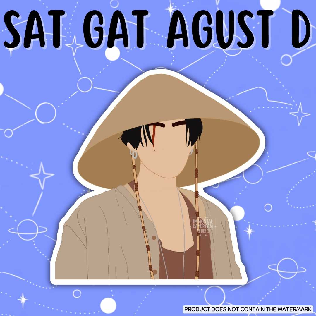 Sat Gat Agust D Sticker
