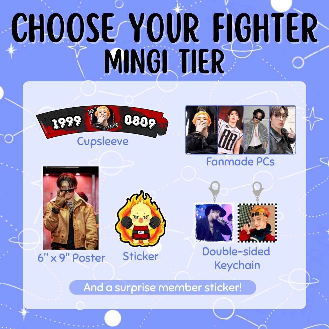 Choose Your Fighter Leo Rappers Celebration Event: Available Tiers