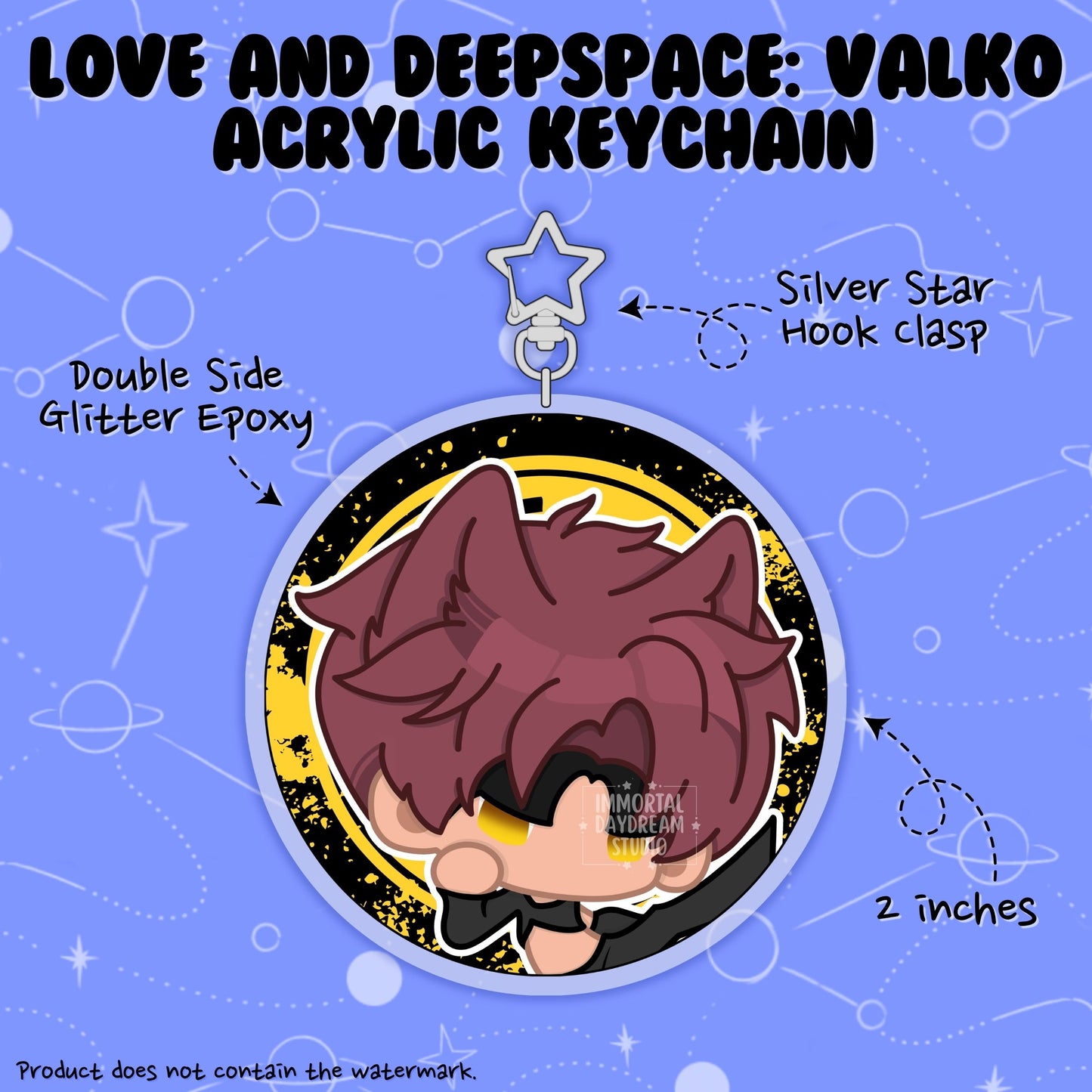 LOVE AND DEEPSPACE: Acrylic Keychains