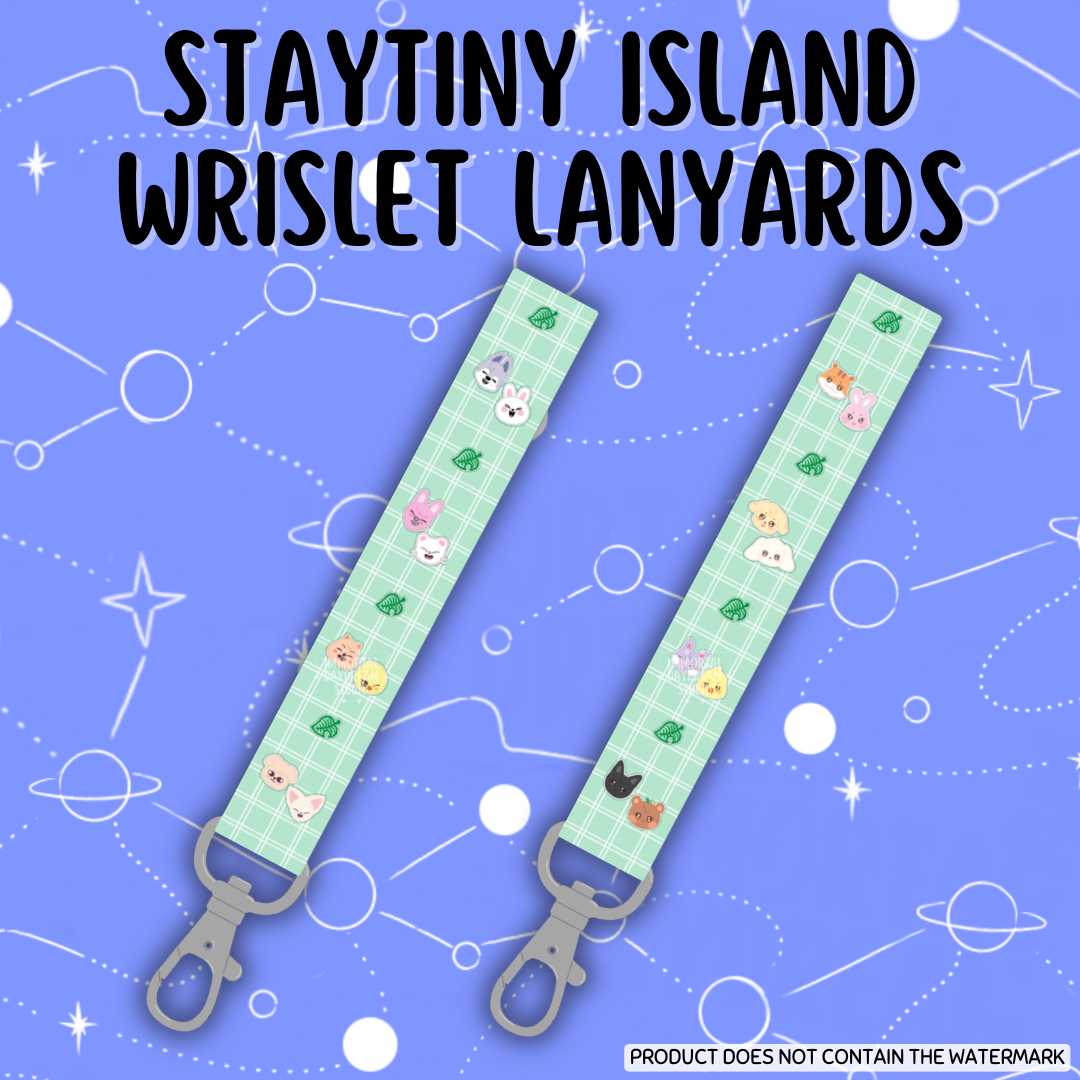 STAYTINY Island Wrislet Lanyards
