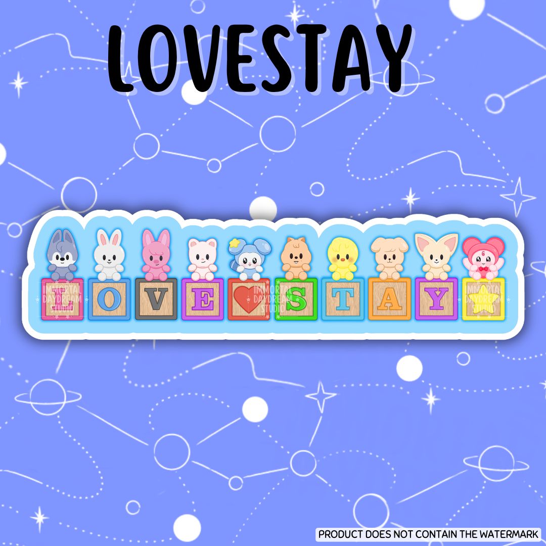 LoveSTAY Sticker