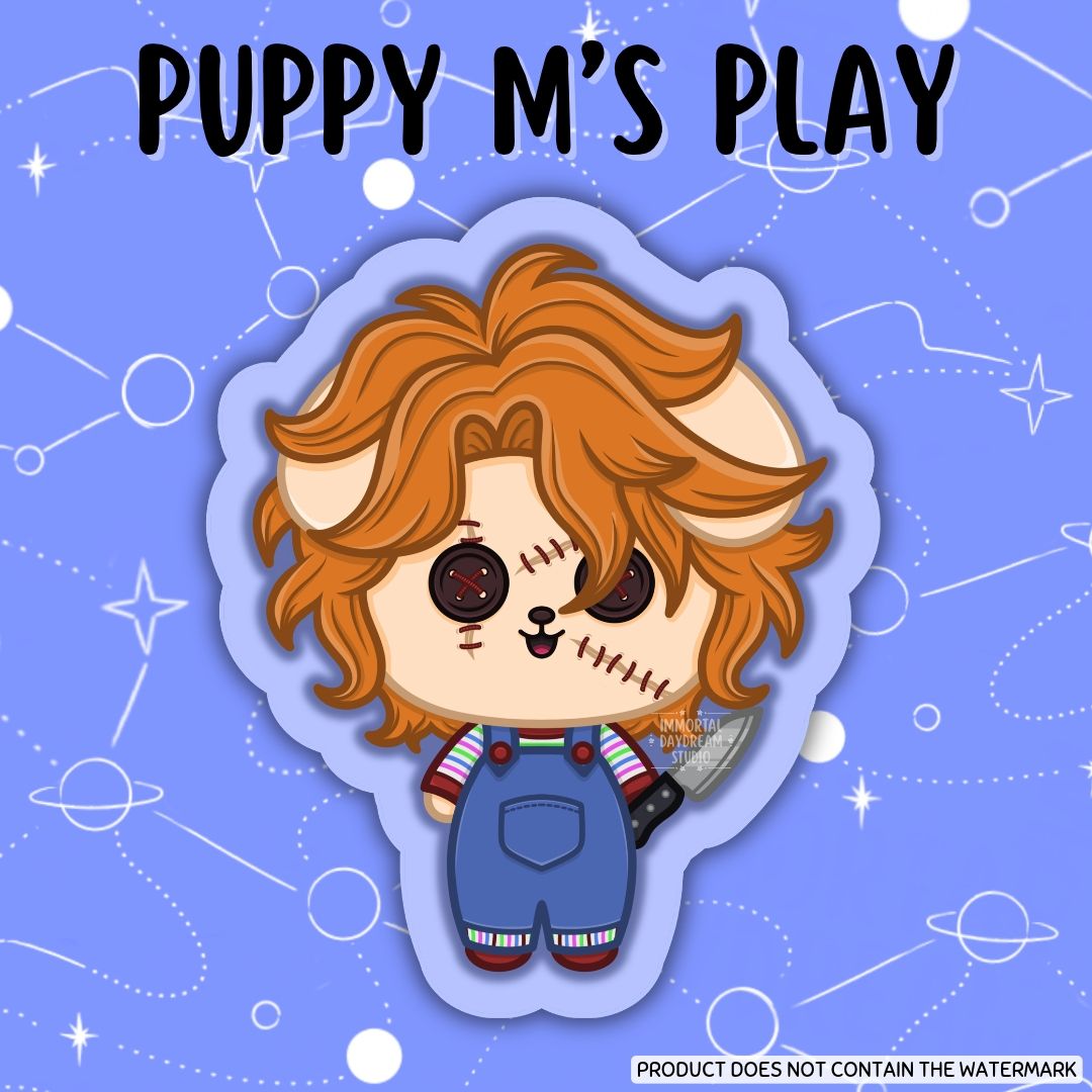 Puppy M's Play Sticker