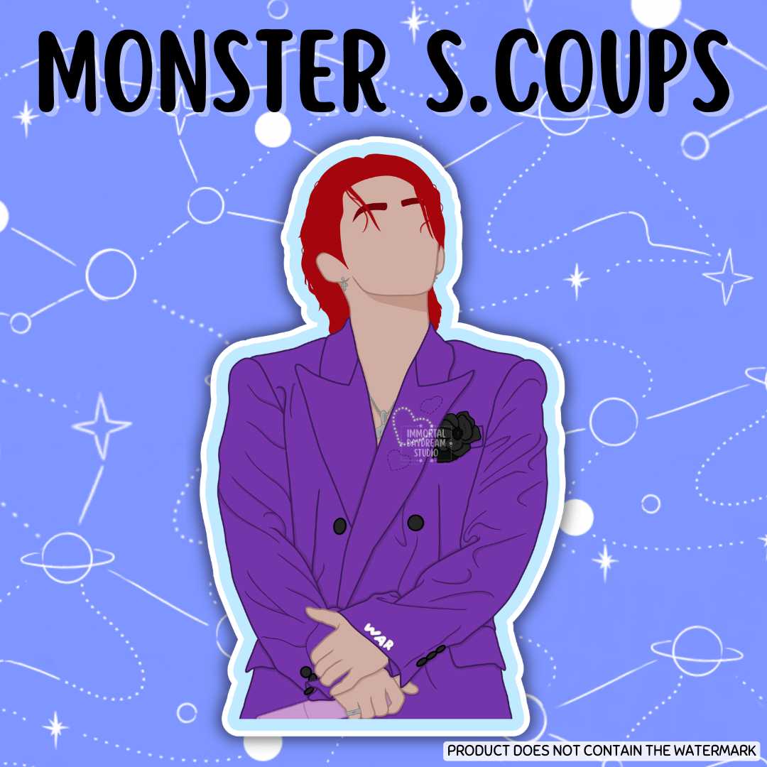 Monster S.Coups Sticker