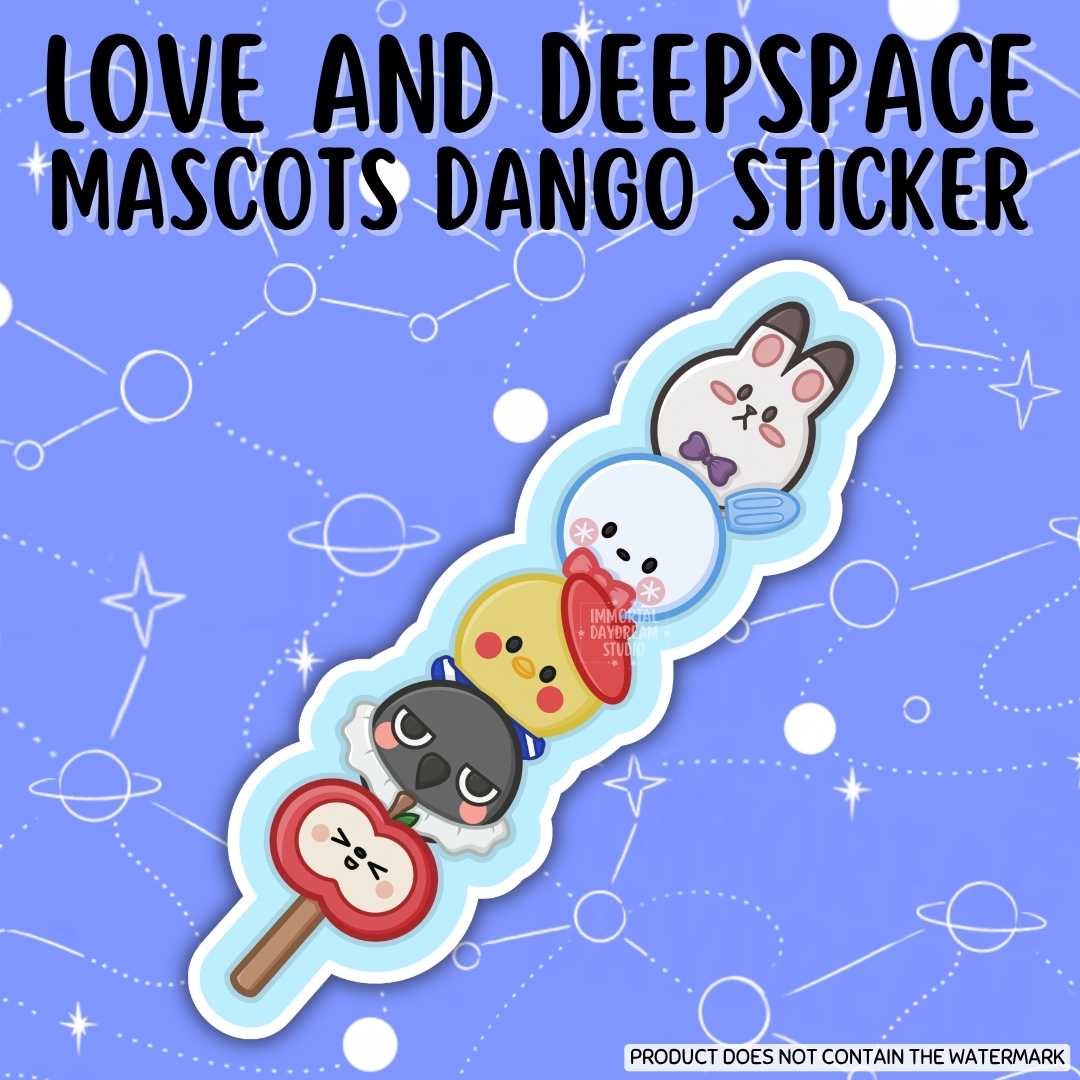 LOVE AND DEEPSPACE: Mascots Dango Sticker