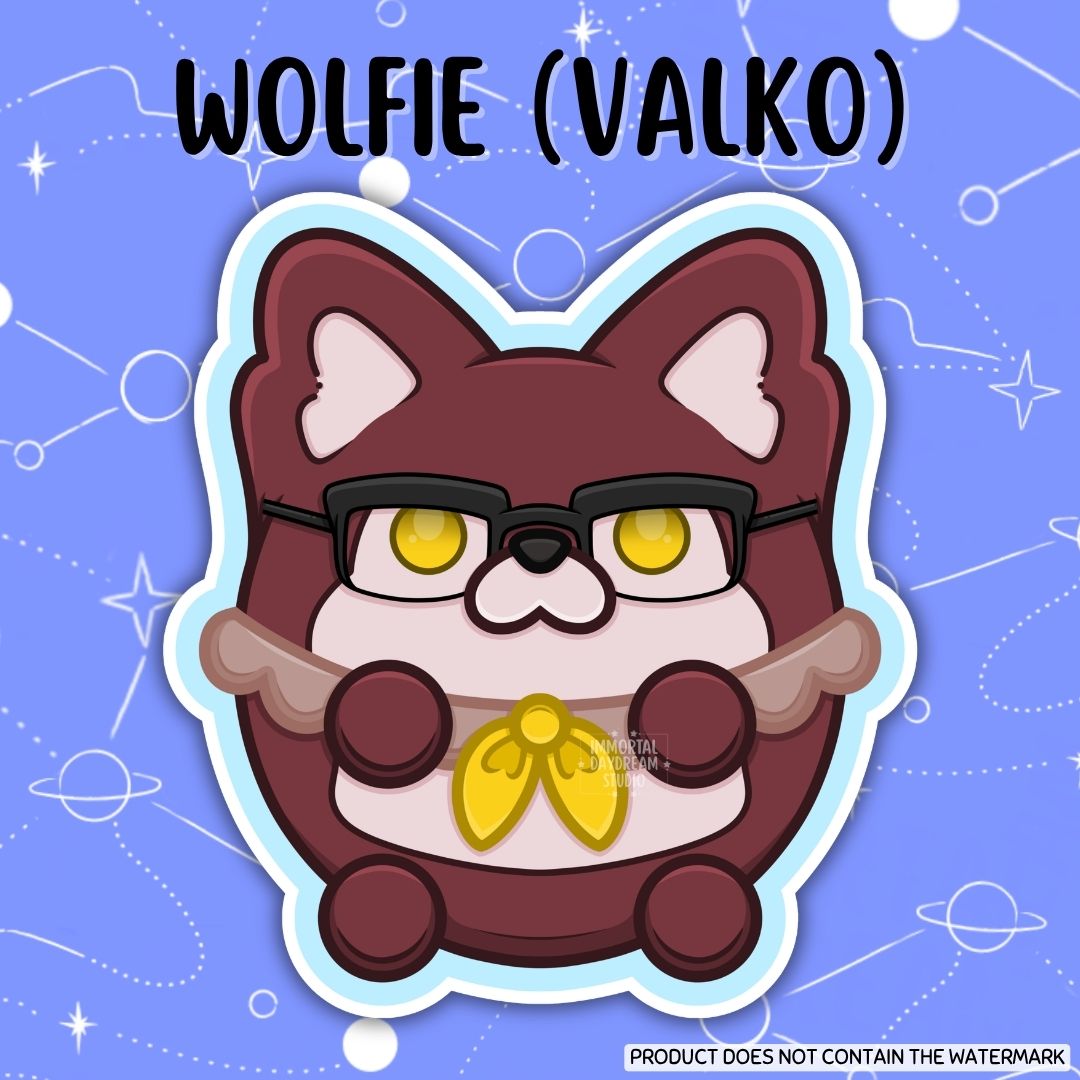 LOVE AND DEEPSPACE: Character's Mascots Stickers