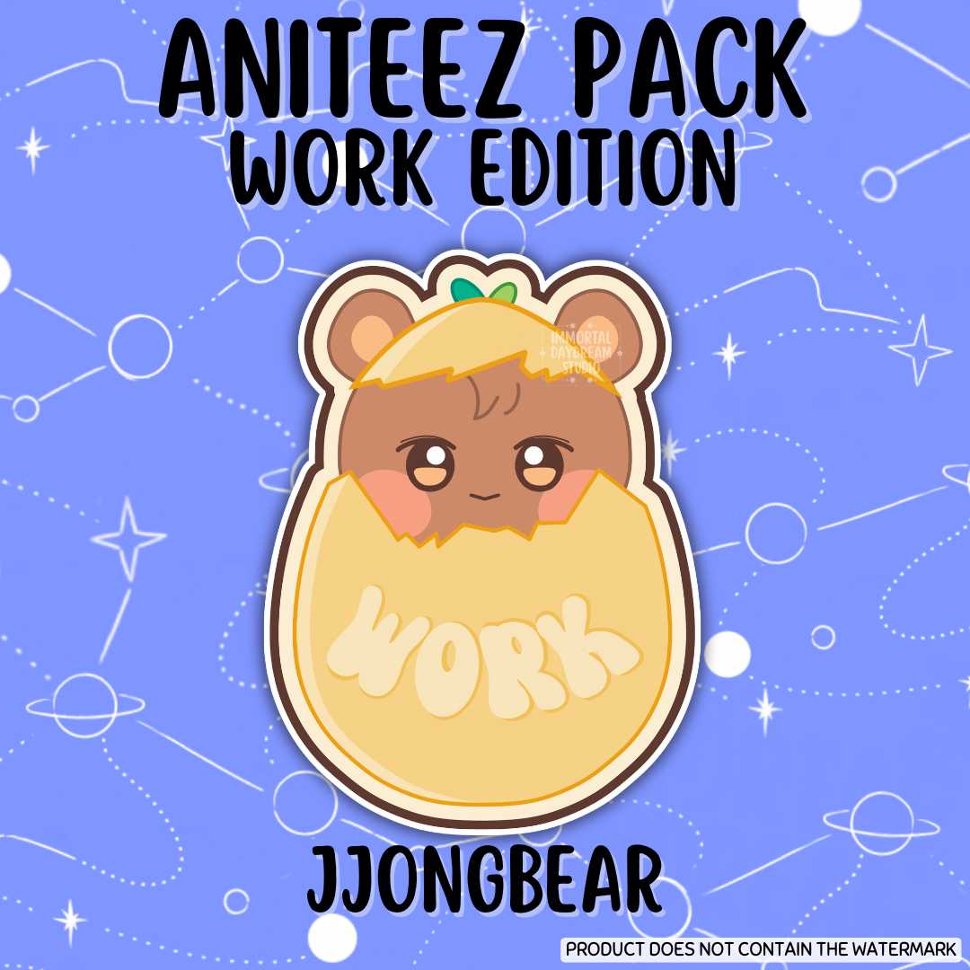 ANITEEZ Mystery Pack: Work Edition (Stickers)
