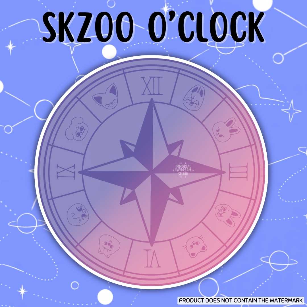 SKZOO O'CLOCK Keychain
