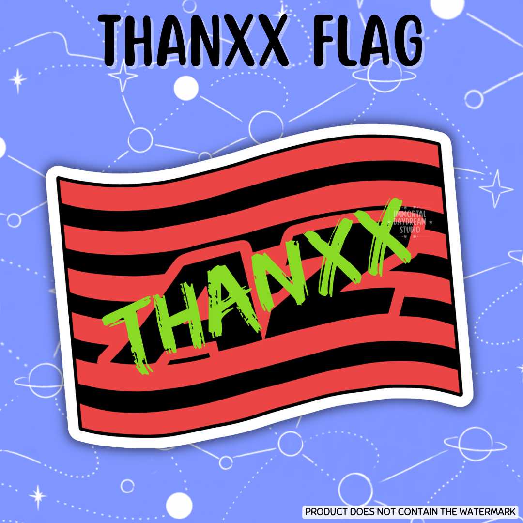 THANXX Flag Stickers/Flat Magnets