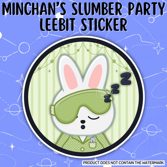 MINCHAN's Slumber Party Event Stickers