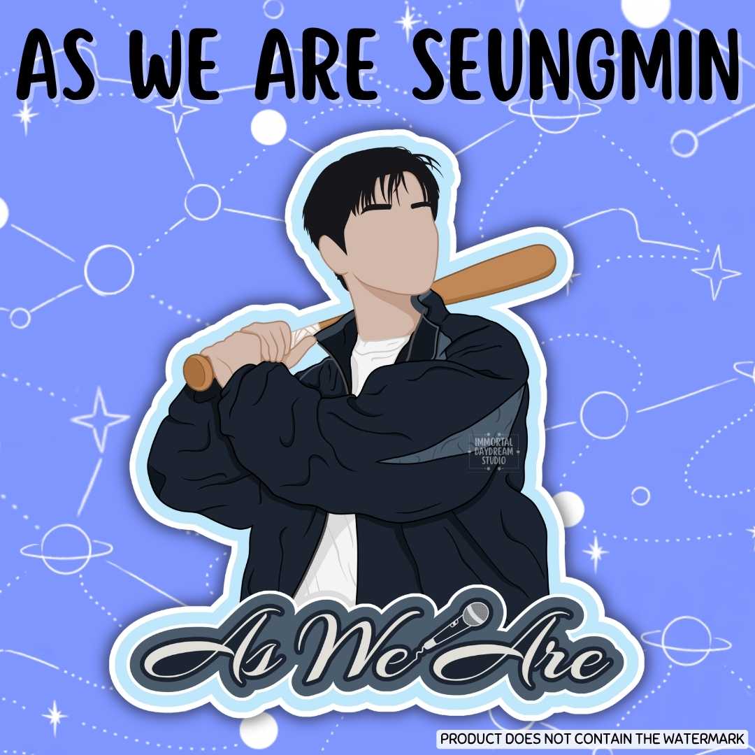 As We Are Seungmin Sticker