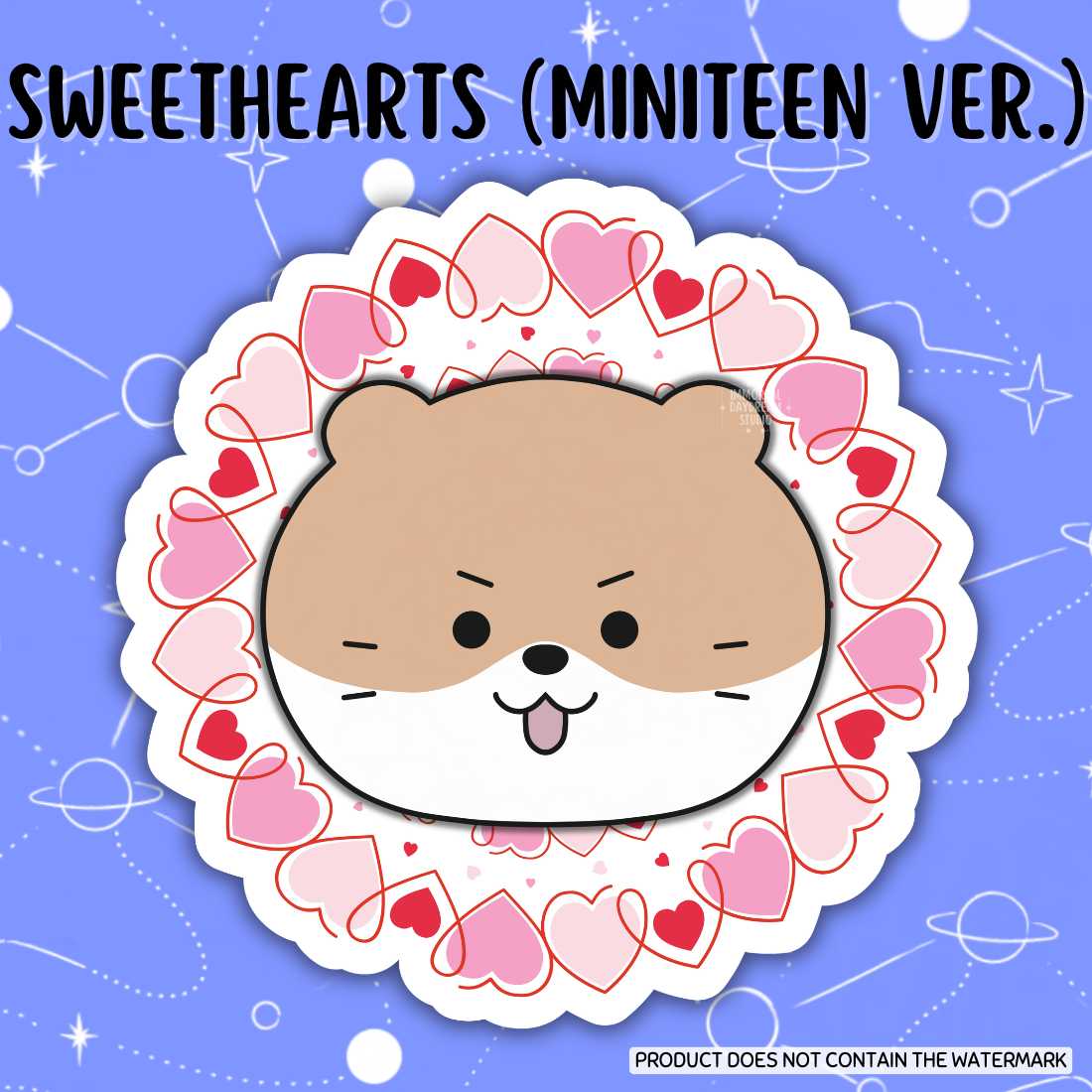SWEETHEARTS (MINITEEN Version) Stickers