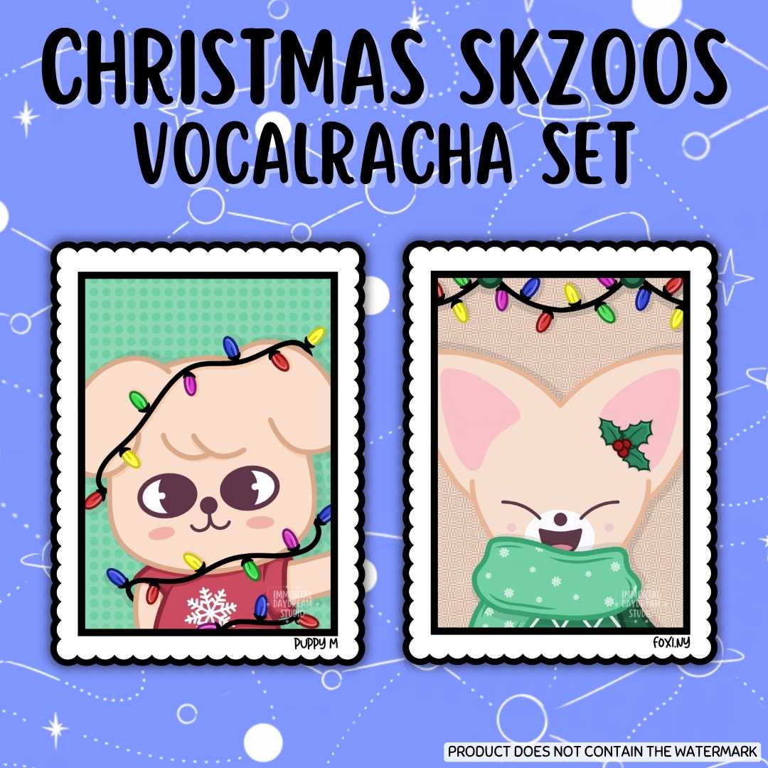 Christmas SKZOOs Stickers