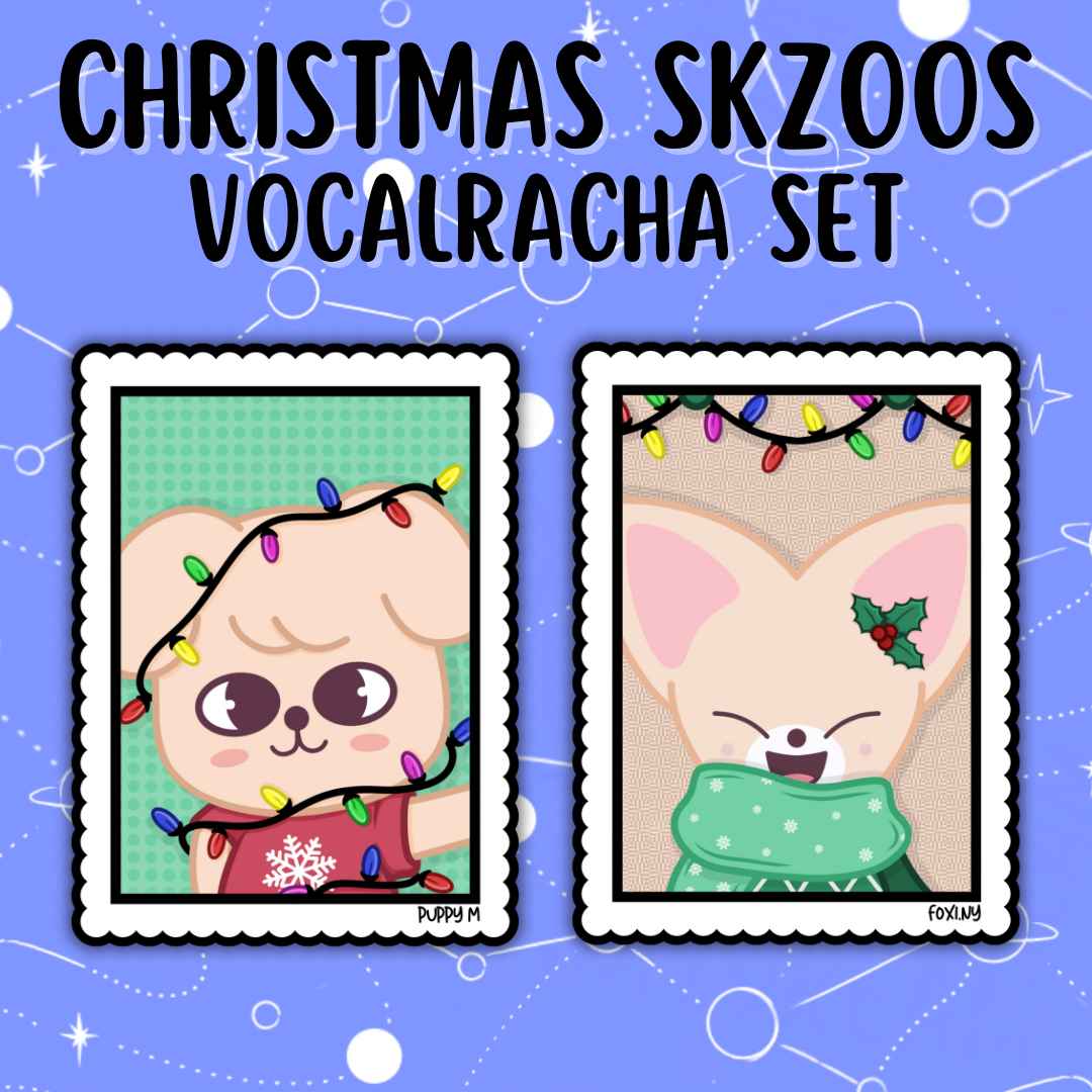 Christmas SKZOOs Stickers