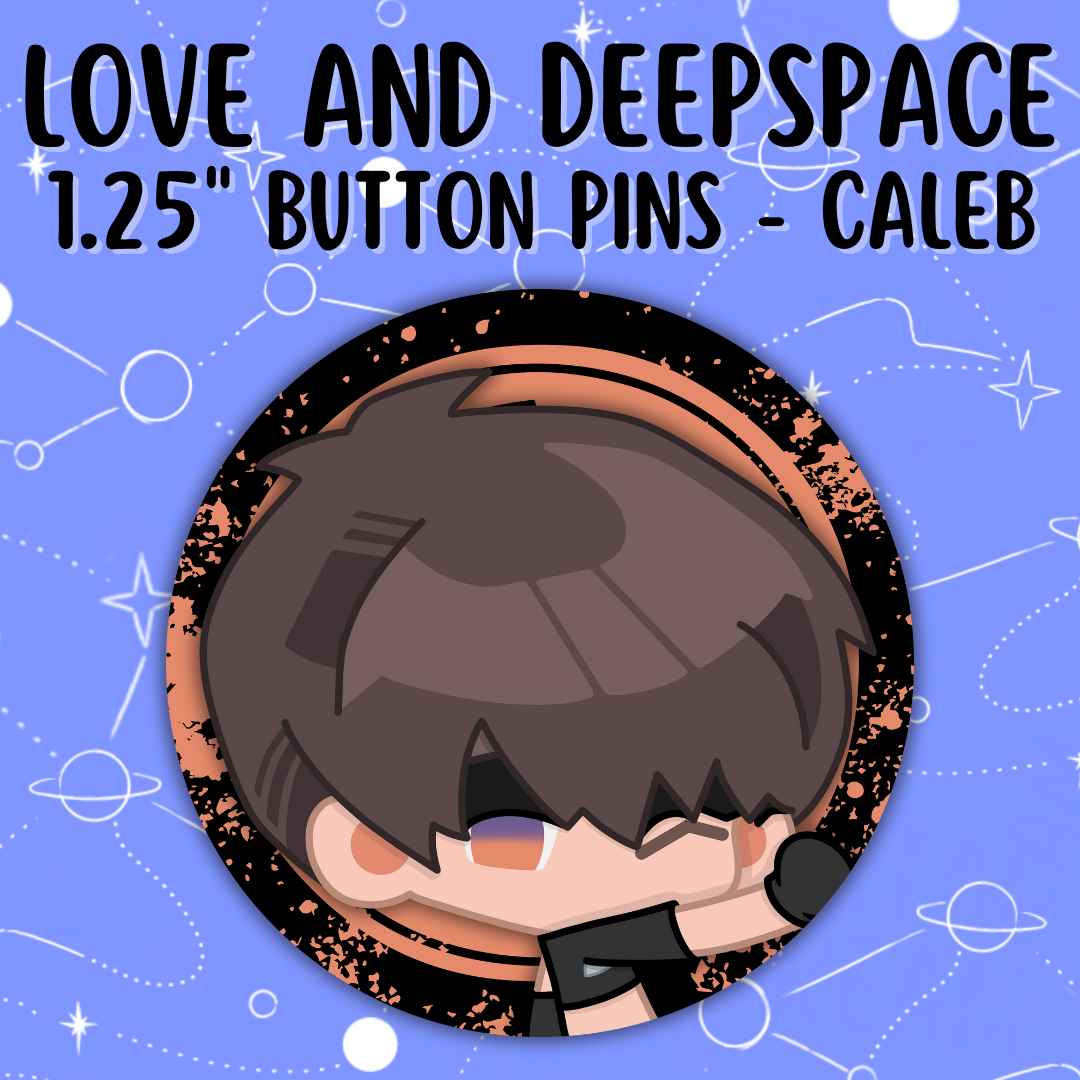 Love and Deepspace Button Pins (Gacha Draw)