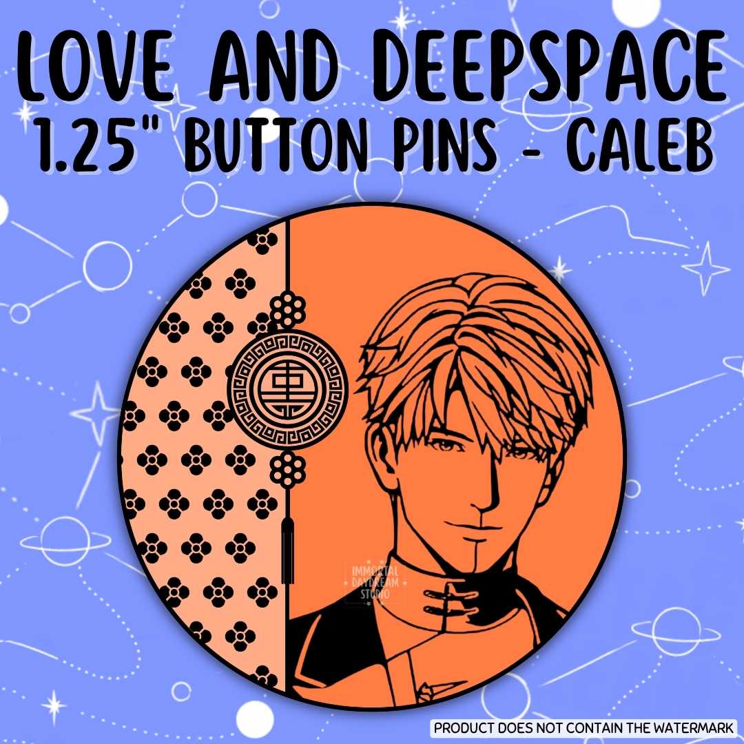 Love and Deepspace Button Pins (Gacha Draw)