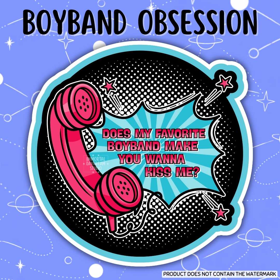 No.1 Boyband Obsession Sticker