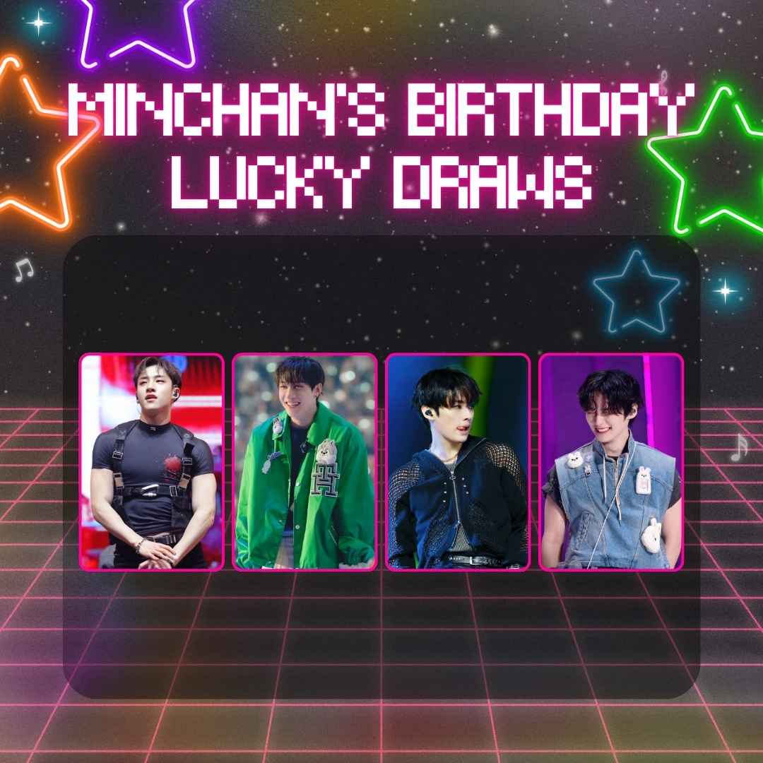 MINCHAN Birthday Cupsleeve Lucky Draws
