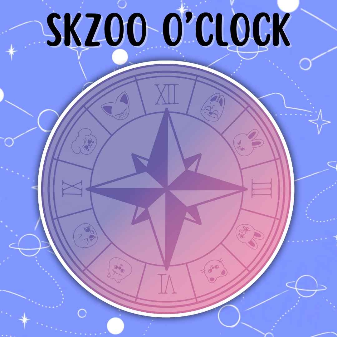 SKZOO O'CLOCK Sticker