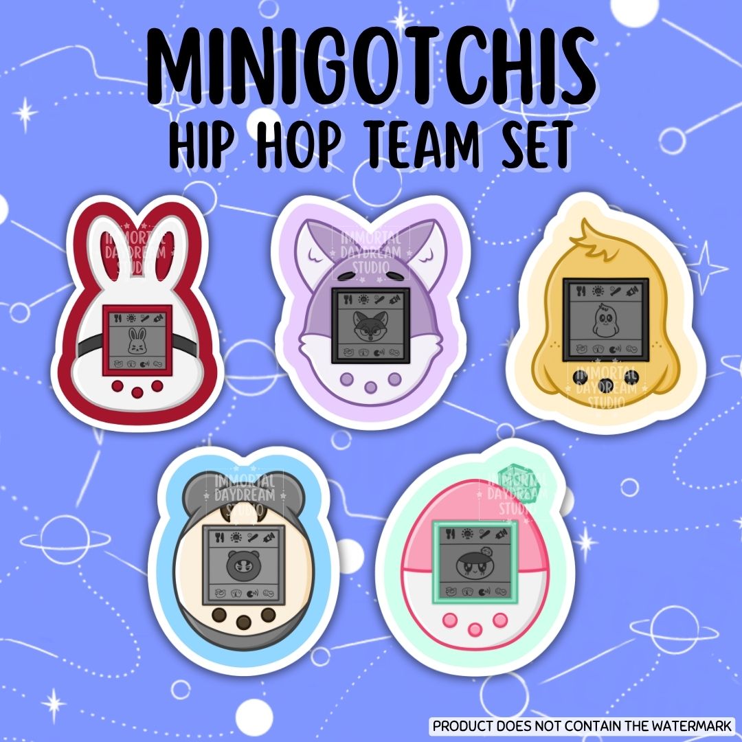 Minigotchis (MINITEEN) Stickers