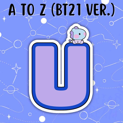 A to Z (BT21 Version): Mang Stickers
