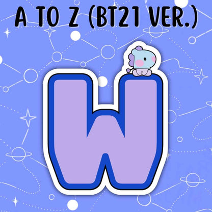 A to Z (BT21 Version): Mang Stickers