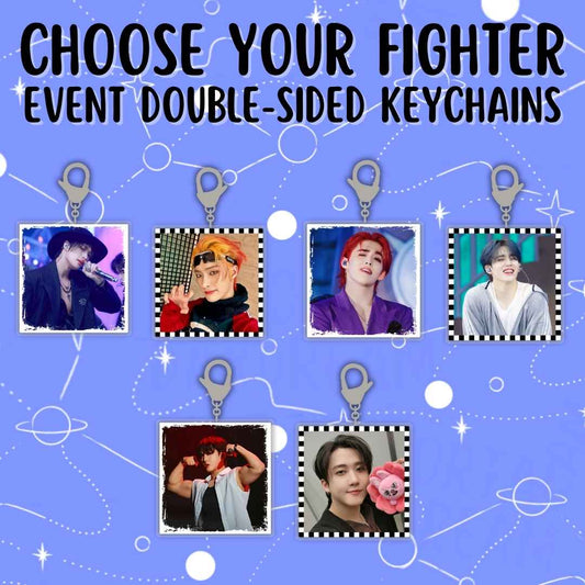 Choose Your Fighter: Leo Rappers Event Keychains