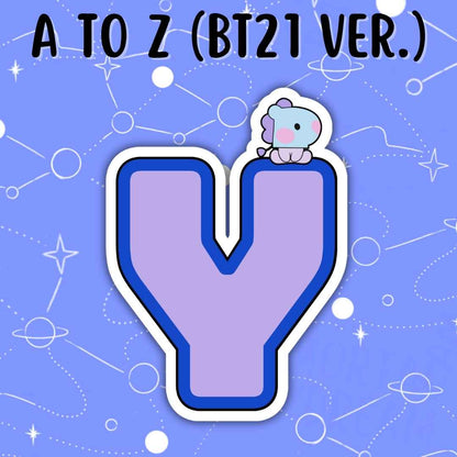 A to Z (BT21 Version): Mang Stickers