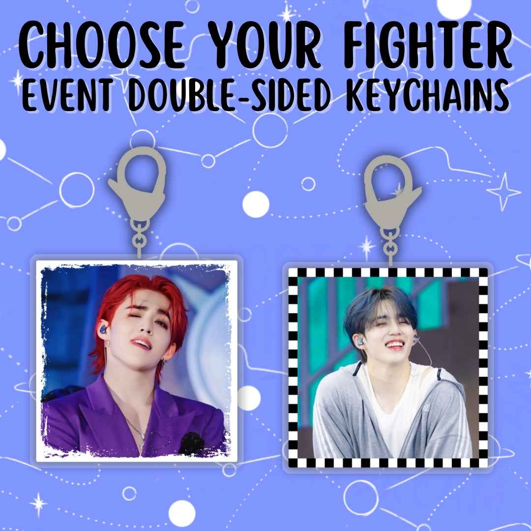 Choose Your Fighter: Leo Rappers Event Keychains