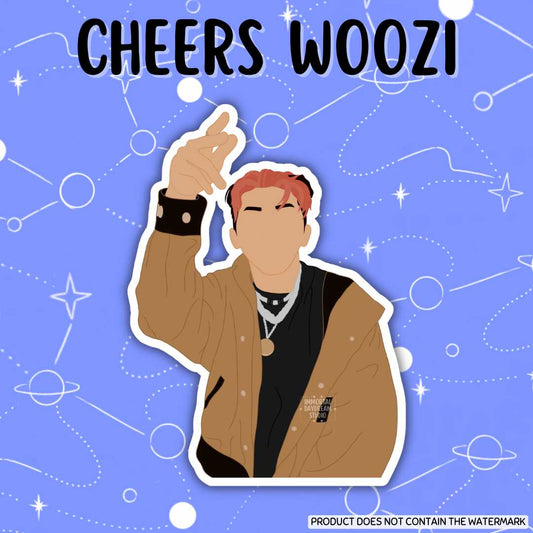 CHEERS Woozi Sticker