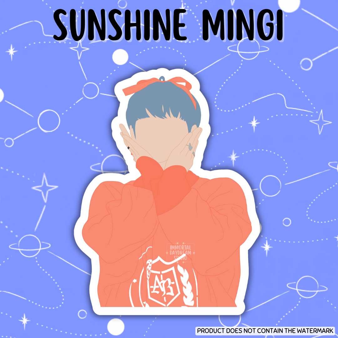Sunshine Mingi Sticker