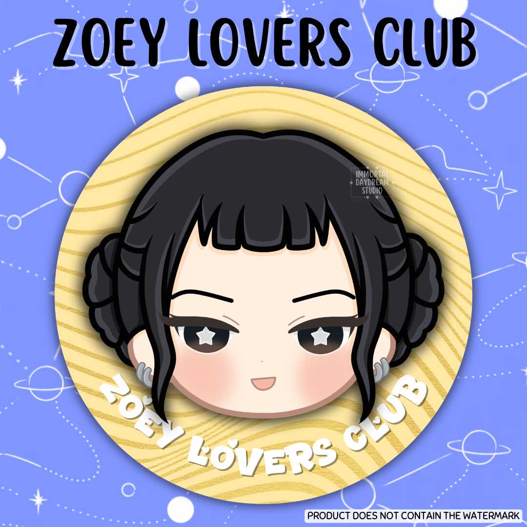 K-POP DEMON HUNTERS: Huntrix/Saja Boys Lovers Club Button Pins