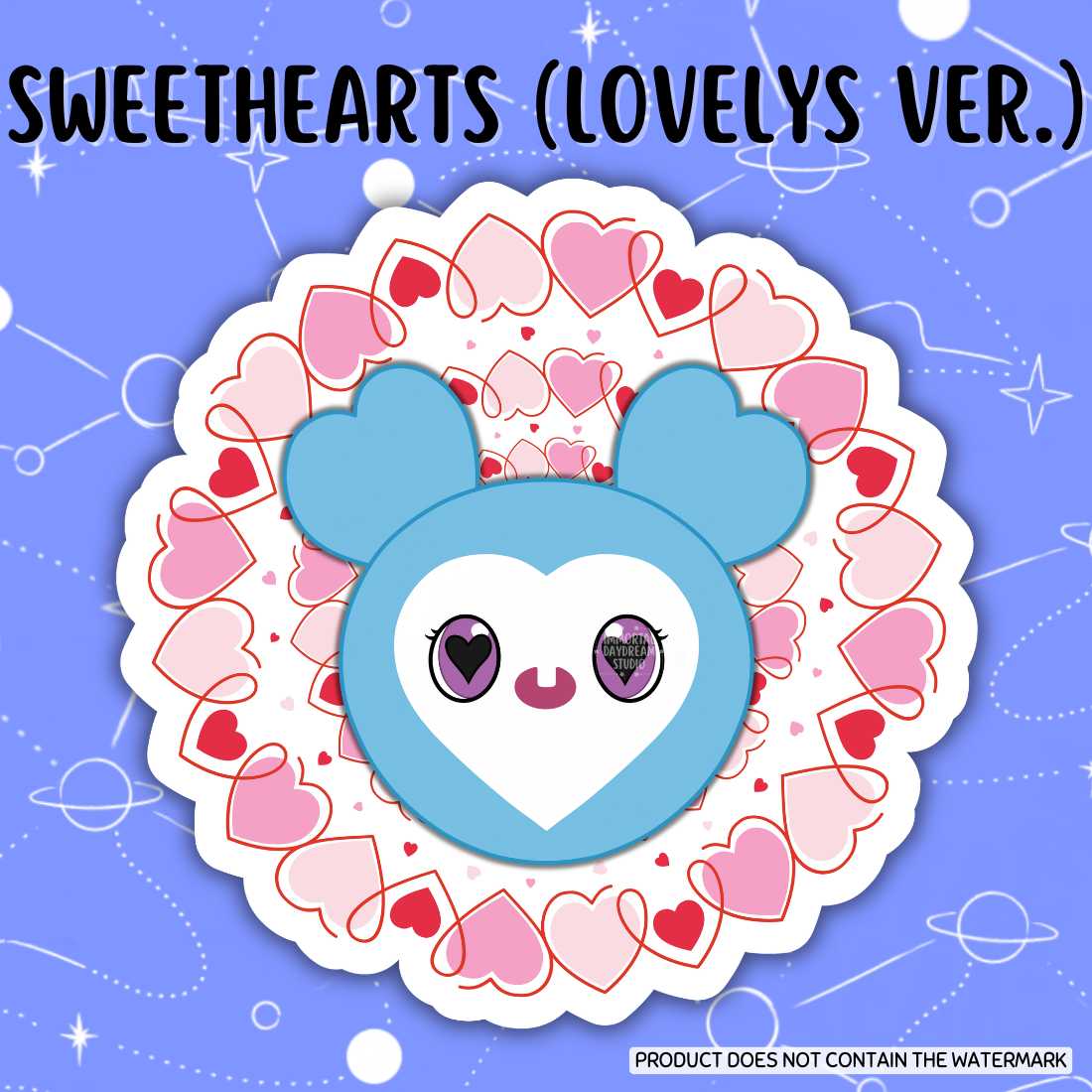 SWEETHEARTS (LOVELYS Version) Stickers