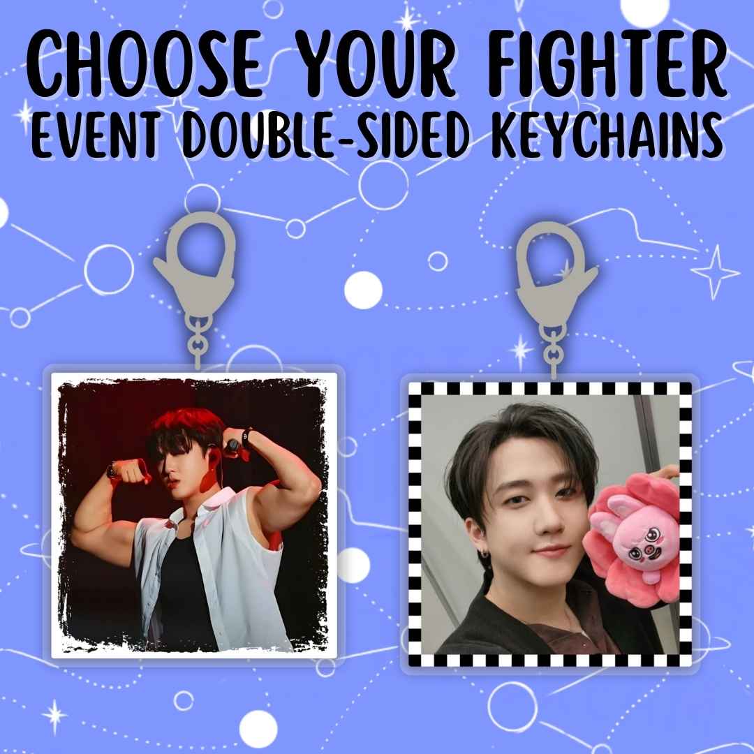 Choose Your Fighter: Leo Rappers Event Keychains