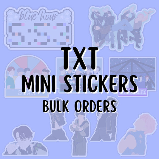 TXT Mini Stickers (Bulk)