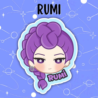 K-POP DEMON HUNTERS: Huntrix/Saja Boys Stickers