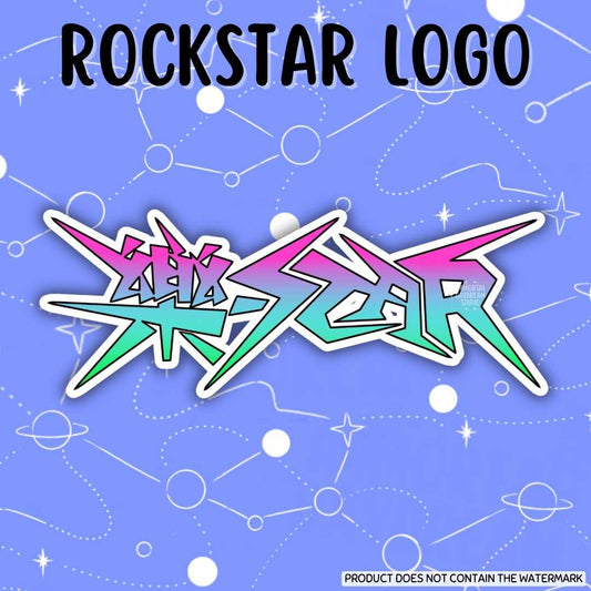 Rockstar Logo Sticker