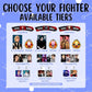 Choose Your Fighter Leo Rappers Celebration Event: Available Tiers