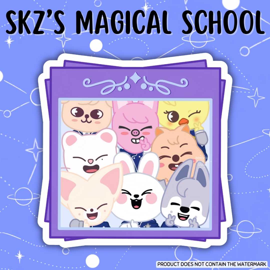 SKZ's Magical School Sticker