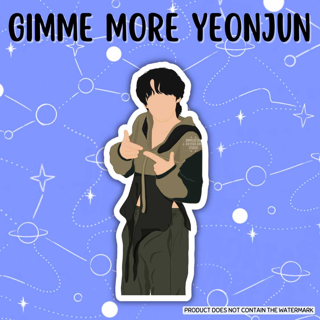 Gimme More Yeonjun Sticker