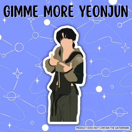 Gimme More Yeonjun Sticker