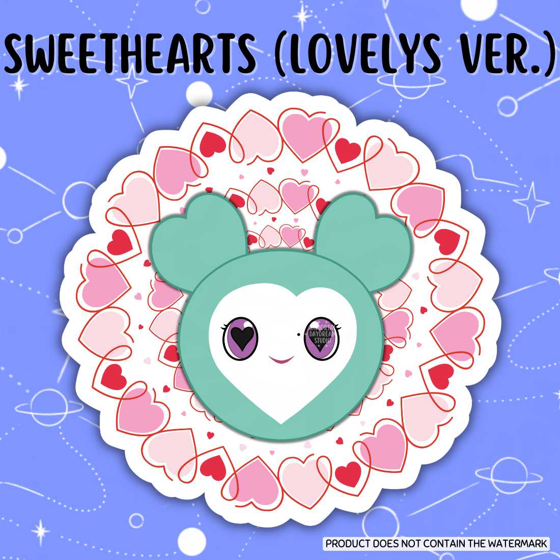 SWEETHEARTS (LOVELYS Version) Stickers