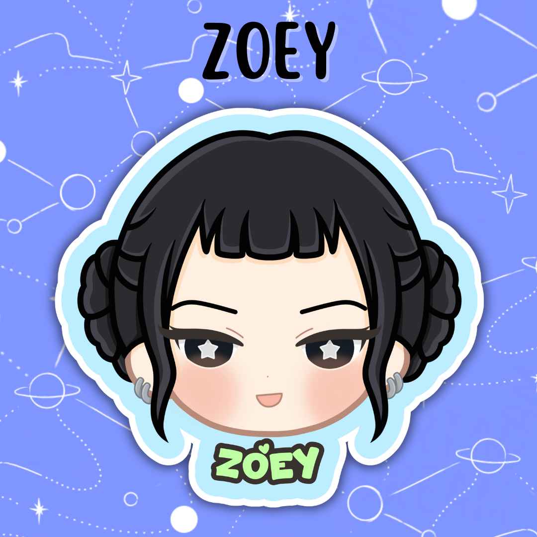 K-POP DEMON HUNTERS: Huntrix/Saja Boys Stickers