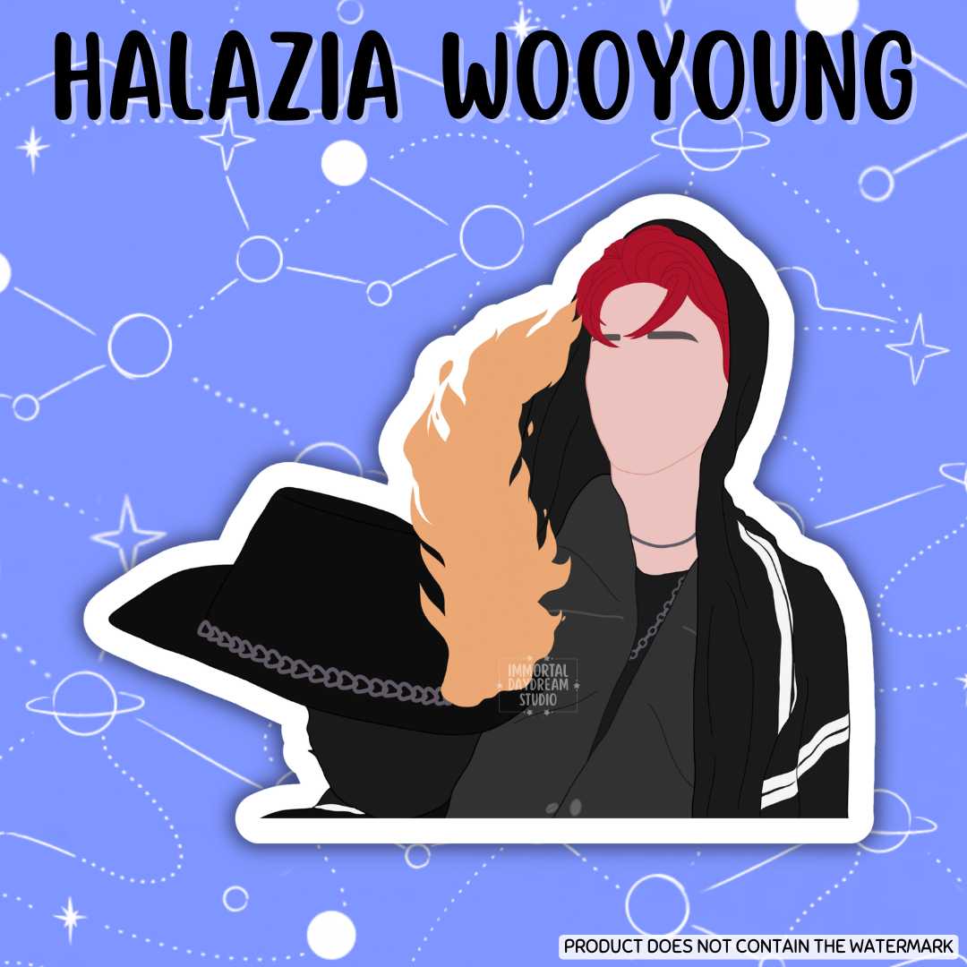 Halazia Wooyoung Sticker