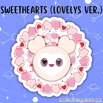 Girl Groups Regular Stickers (Bulk)