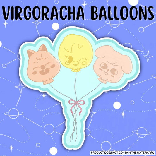Virgoracha Balloons Sticker