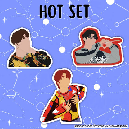 HOT Sticker Set